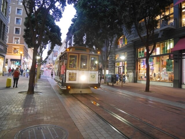 サンフランシスコのケーブルカー