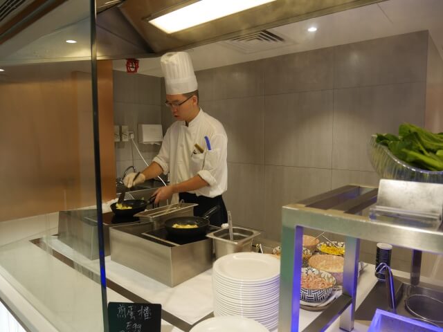 パークホテル香港の朝食ビュッフェ