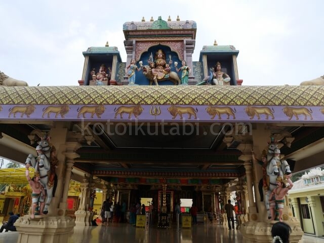 ジョホールバルのヒンドゥー寺院（Arulmigu Rajamariamman Devasthanam）