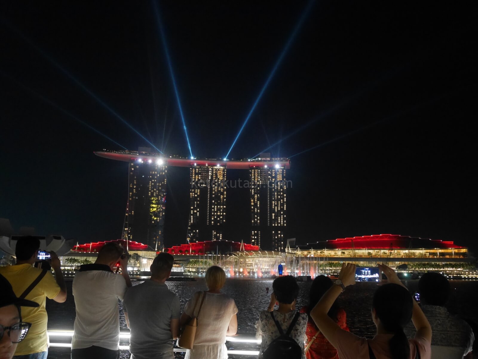 シンガポールの夜景